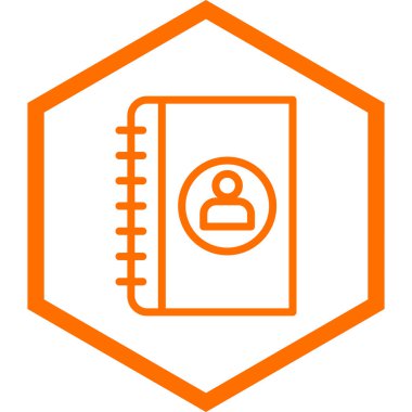 kitap simgesi vektör illüstrasyonu