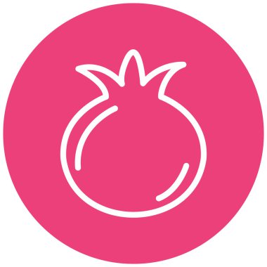 nar modern ikon vektör illüstrasyonu