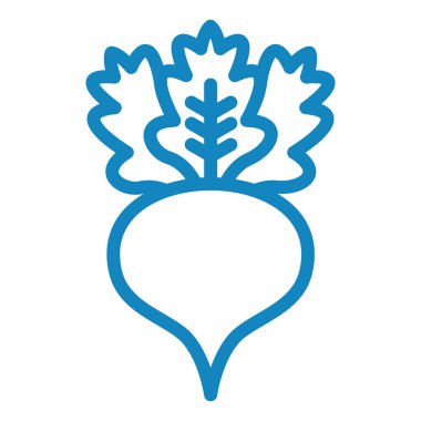 sebze. Web simgesi basit illüstrasyon