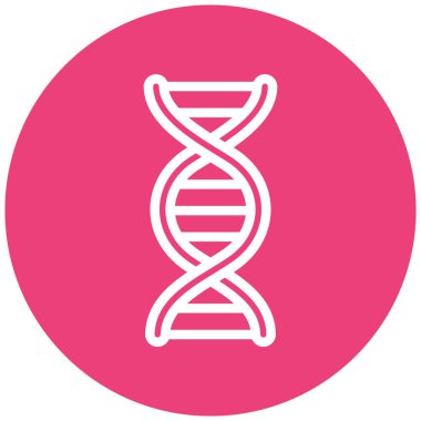 DNA simgesi vektör illüstrasyonu