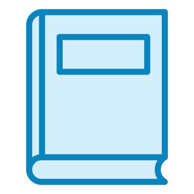 Kitap. Web simgesi basit tasarım 