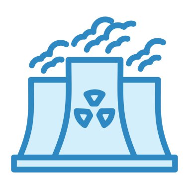 Fabrika simgesi vektör illüstrasyonu