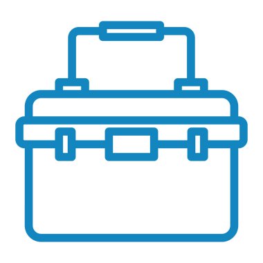 evrak çantası ikonu vektör illüstrasyonu