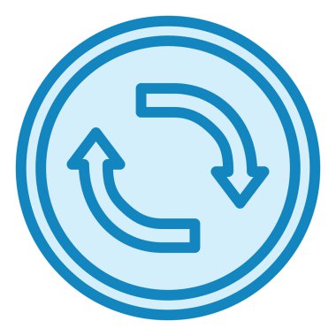 Simge vektör illüstrasyonunu tazele