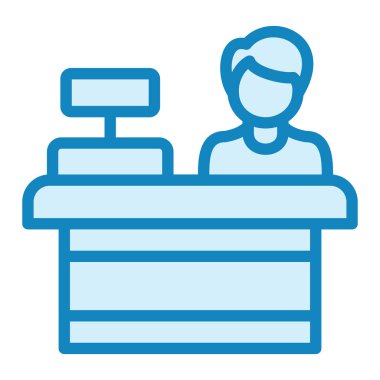 Nakit sayaç simgesi, vektör illüstrasyonu