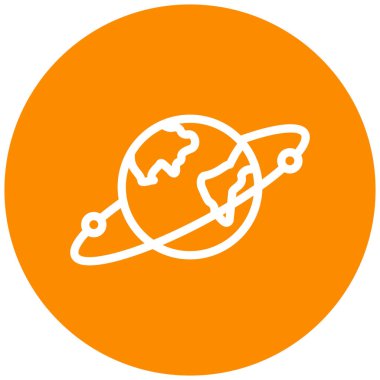 küresel ağ. Basit resimleme