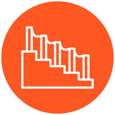 Bir iş grafiğinin vektör çizimi