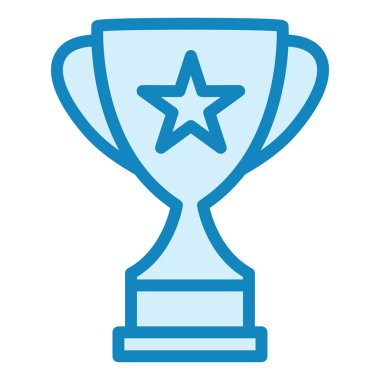 kupa modern simge vektör illüstrasyonu 