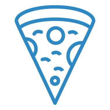 pizza. Web simgesi basit tasarım