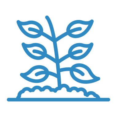 bitki simgesi vektör illüstrasyonu