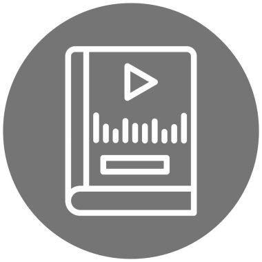 Kitap. Web simgesi basit illüstrasyon