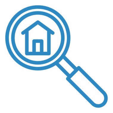 Arama simgesi vektör illüstrasyonu