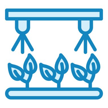 Sulama Sistemi vektör simgesi modern basit tasarım