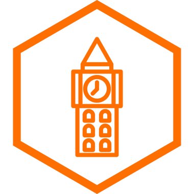 Yapı simgesinin vektör illüstrasyonu