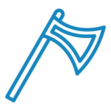 Balta. Web simgesi basit illüstrasyon