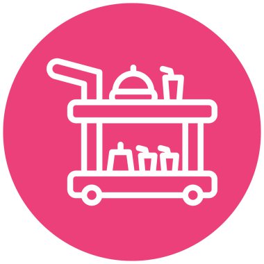 Havaalanı. Web simgesi basit tasarım