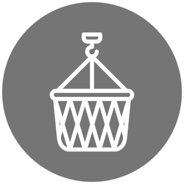 Sepet Simgesi vektör illüstrasyonu