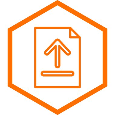 dosya biçimi simgesi, vektör illüstrasyonu