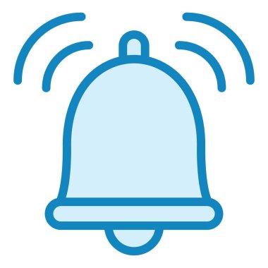 Zil. Web simgesi basit illüstrasyon