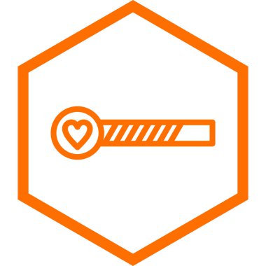 kalp simgesi, vektör illüstrasyonu