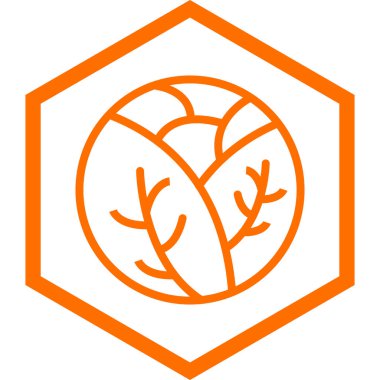 Tek bir simgenin vektör illüstrasyonu