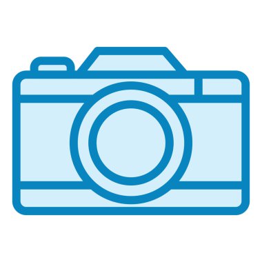 Kamera. Web simgesi basit tasarım 