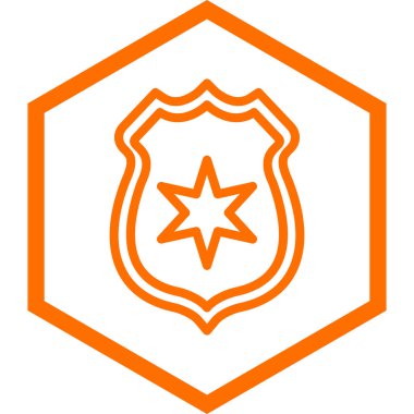 modaya uygun biçimde izole edilmiş arkaplan simgesi