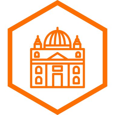 Yapı simgesinin vektör illüstrasyonu