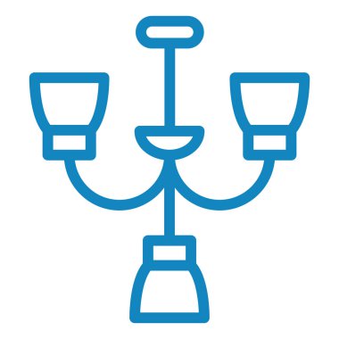 Avize. Web simgesi basit illüstrasyon