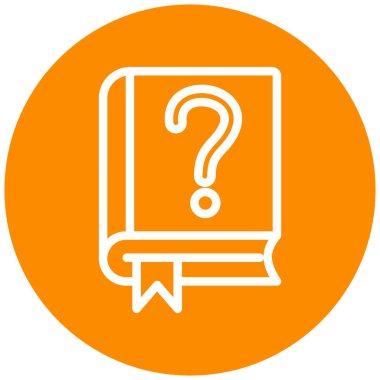 Kitap. Web simgesi basit illüstrasyon