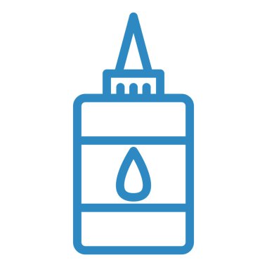 vector illustration of a glue bottle icon 