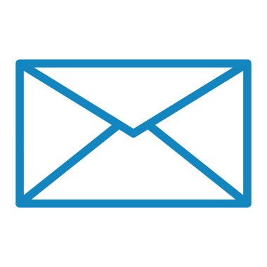 E- posta simgesi vektör illüstrasyonu