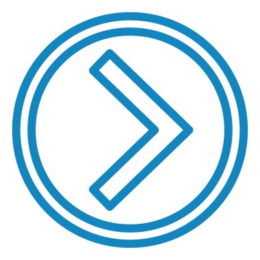 ok simgesi vektör illüstrasyonu