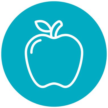 yiyecek ve içecek ikonu, vektör illüstrasyonu  