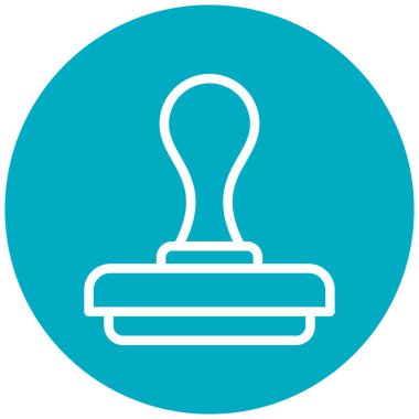 Pul simgesinin vektör illüstrasyonu