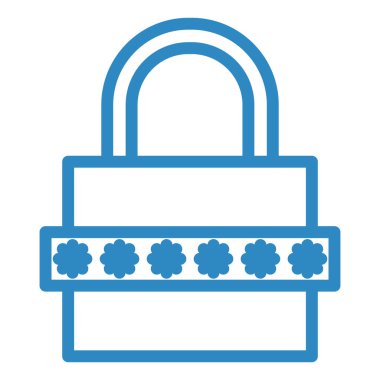 ikon vektör illüstrasyonunu kilitle