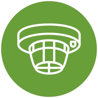 Futbol. Web simgesi basit illüstrasyon