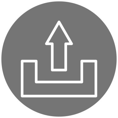 gönderme simgesi, vektör illüstrasyonu