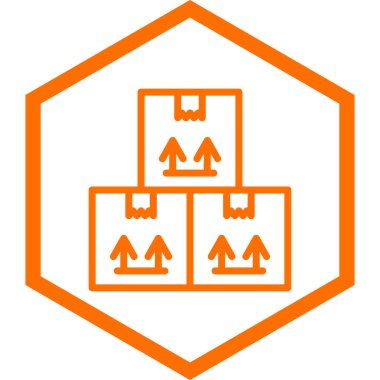 Gönderme kutularının vektör illüstrasyonu