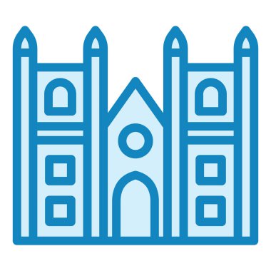 Batı Bakanı modern ikon vektör illüstrasyonu  