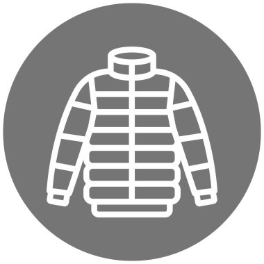 giysi simgesi vektör illüstrasyonu