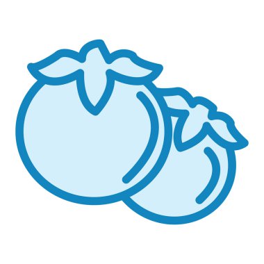 Hurma simgesi vektör illüstrasyonu 