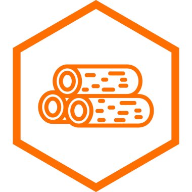 turuncu, sarı, ip, tarak, bant, duş, rulo, illüstrasyon, vektör simgesi.