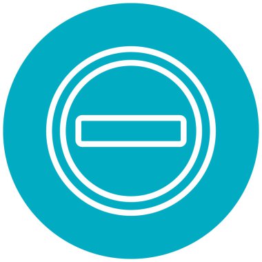 eksi simge vektör illüstrasyonu