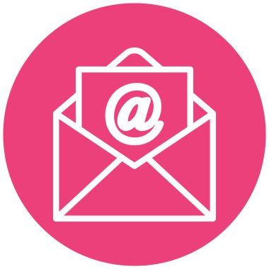 posta simgesi, vektör illüstrasyonu