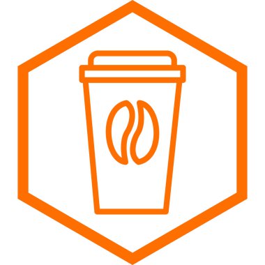 kahve fincanı vektör simgesi