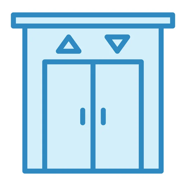 Elevator Modern Icon Vector Illustration — Vettoriale Stock