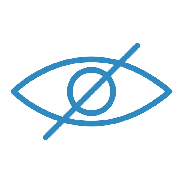 Eye Vector Icon Modern Simple Illustration — Stock Vector