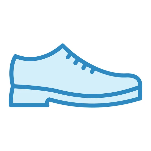 Zapatos Vestir Icono Moderno Vector Ilustración — Vector de stock