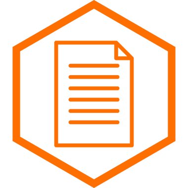 dosya biçimi simgesi, vektör illüstrasyonu